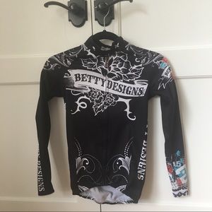 Betty Designs Cycling Jacket  🖤☠️